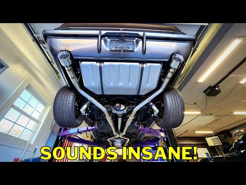 LS3 Swapped 69 Camaro Gets a Fully Custom Exhaust! IT'S LOUD!