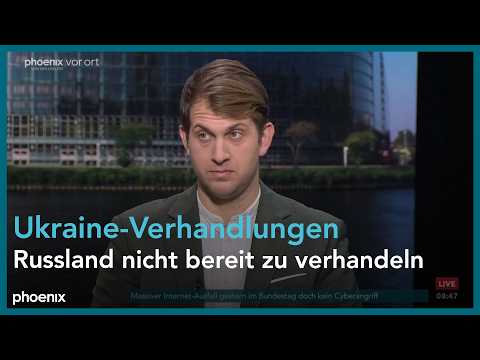 europatalk mit Fabio De Masi und Michael Bloss zum Ukraine-Krieg am 16.12.25