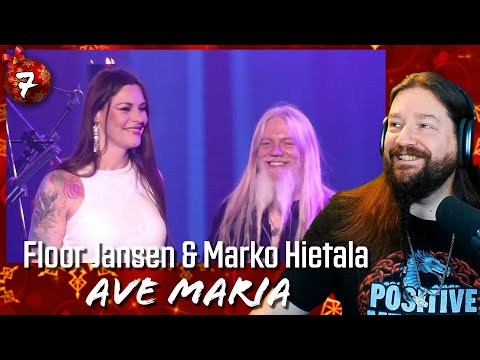 FLOOR JANSEN & MARKO HIETALA - Ave Maria (Raskasta Joulua 2019) | REACTION