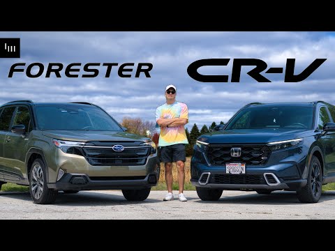 2025 Subaru Forester Hybrid vs Honda CRV Hybrid - Hybrid Elites
