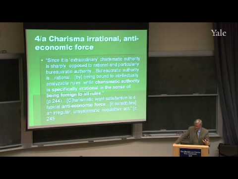 19. Weber on Charismatic Authority