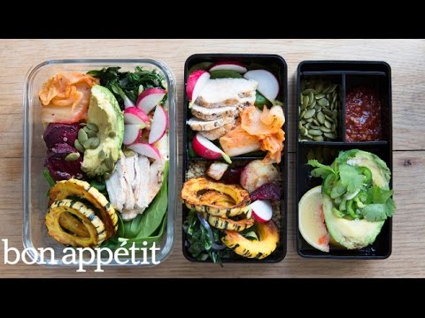 Bento Box Healthy Happy Meal for the New Year