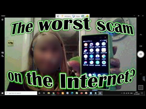 The worst scam on the Internet?