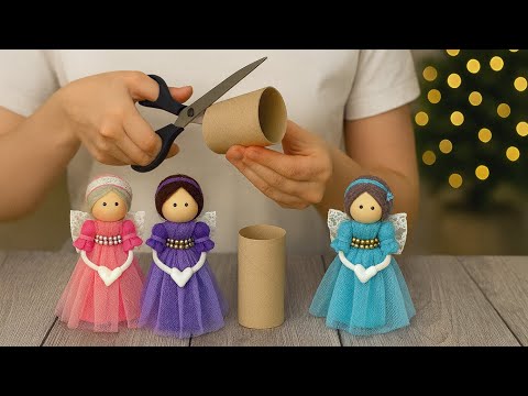 Perfect Christmas Gift!😍Wonderful Handmade Angels❄️Easy & Simple!