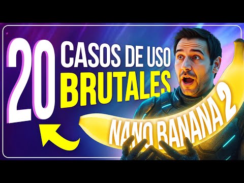 ¡Nuevo NANOBANANA PRO! Hace cosas IMPOSIBLES 🤯 20 casos de USO