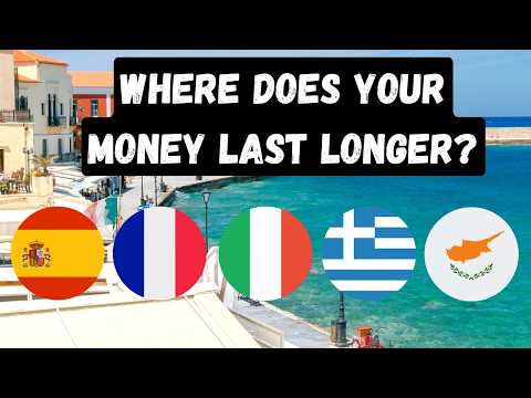 Cost of Living of 5 Southern European Countries Compared | Spain, France, Italy, Greece, & Cyprus