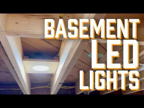 Installing Basement Lights