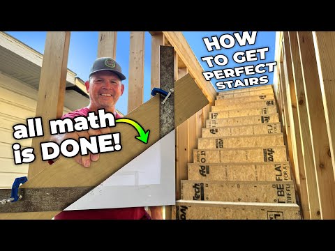 PRINT and CUT THIS Piece of Paper for PERFECT Stairs