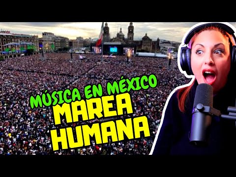 GRUPOS QUE LLENARON EL ZÓCALO ( MÉXICO) | Vocal Coach REACTION & ANALYSIS