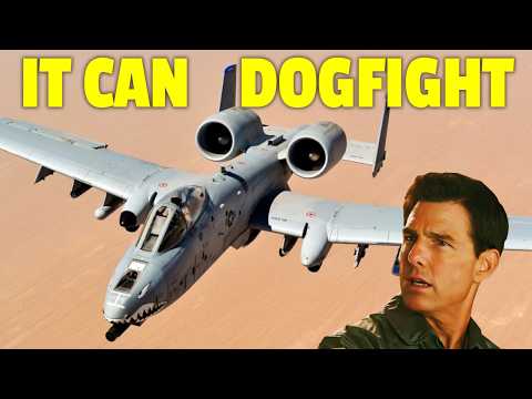 The A-10 isn't a Fighter | How does it win Dogfights? | DCS World