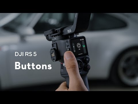 DJI RS 5 | Buttons