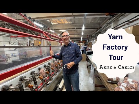 Inside the Sock Yarn Factory! 🧦 Tour in Transylvania | Socktober Special - by ARNE & CARLOS