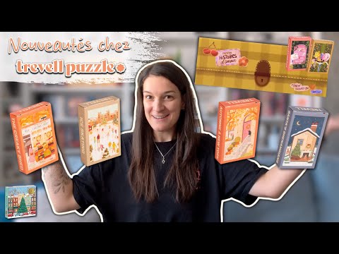 Nouveautés PUZZLES de Trevell (avec 30 minis) 🧩💝