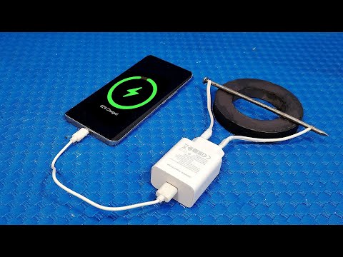 How to generate free electricity from magnets (charge your phone) | Simple Tips