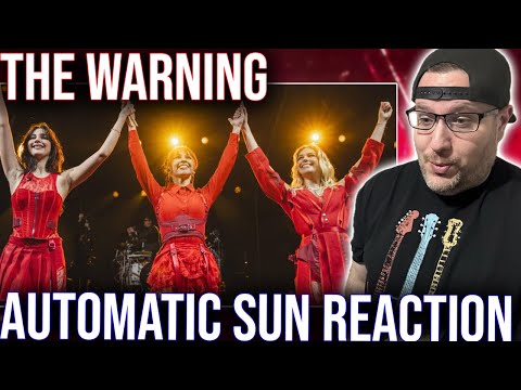 REACTION TO "AUTOMATIC SUN" (LIVE) BY THE WARNING!