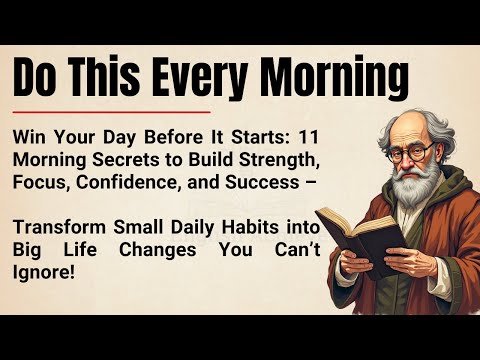 11 Morning Secrets That Will Transform Your Life Forever 🔥 | Build Powerful Habits | Graded Reader ✅