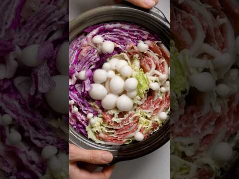 mille-feuille nabe (japanese hotpot)