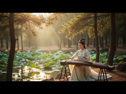 月下听雨 | 清风拂面 梦寂流光 ♫秋水无弦 • 古筝 琵琶 笛子 洞箫 • 清心轩