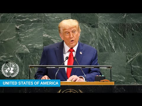 🇺🇸 United States of America - President Addresses United Nations General Debate, 80th Session