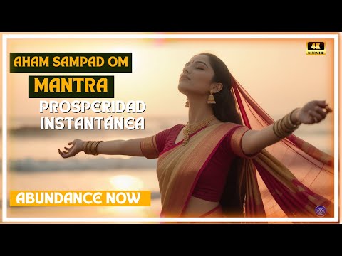 MANTRA AHAM SAMPAD OM — FEEL ABUNDANCE TODAY ✨ Prosperity, Fulfillment and Good Fortune