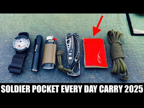 My Soldier EDC Pocket Kit 2025 Update!