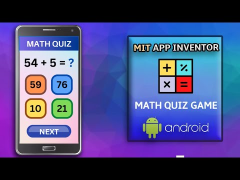 Create a Math Quiz App in MIT App Inventor 2 || Quiz Mobile App || MIT App Inventor Educational App