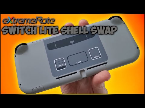 DIY installation of eXtremeRate Switch Lite shell