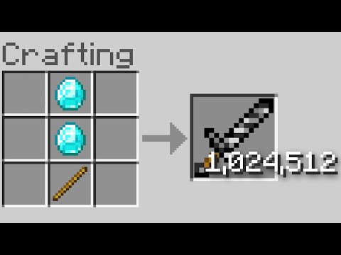 Minecraft, But Crafts Are Very Random...