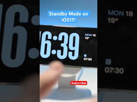 Standby Mode in iOS 17! #shorts #apple #ios17