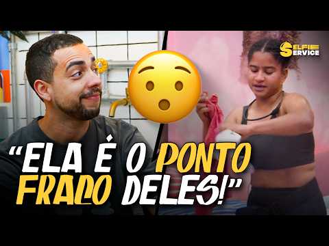 BBB26: O COMPORTAMENTO DE MILENA SÓ ACONTECE PORQUE DEFENDEM ELA?