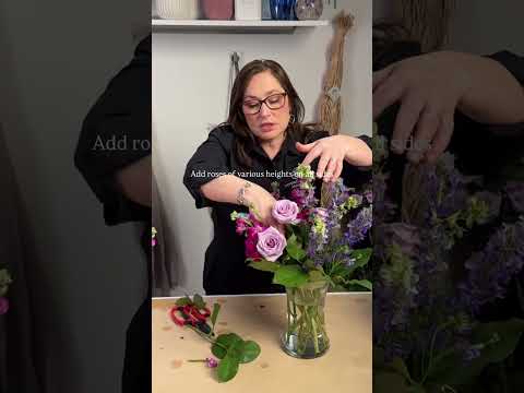 How to Arrange Mixed Bouquet