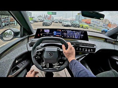 2025 Peugeot 3008 GT [ MHEV 1.2l 136HP ] POV Test Drive