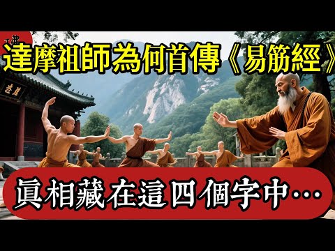 達摩祖師為何首傳《易筋經》？真相藏在這四個字中…為什麼真正的大師，都從“筋”開始練？|佛教 |佛學知識|修心修行|禪悟人生 |南無阿彌陀佛|養生|談佛心安