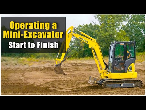 How to Operate a Mini Excavator (2019): Pre-Op to Shut Down | Heavy Equipment Operator