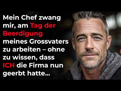 Mein Chef verweigerte mir frei für die Beerdigung – bis er erfuhr dass ICH die Firma erben werde!