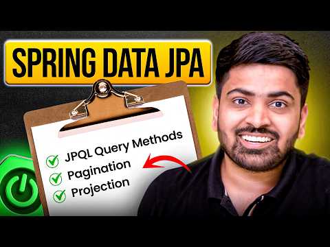 Master JPQL & Query Methods in Spring Data JPA | Native Queries | Pagination in One Shot (Hindi)