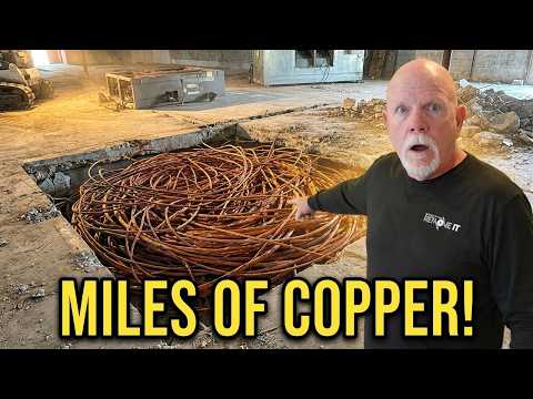 We Found Miles of Copper Forgot About In the Floor
