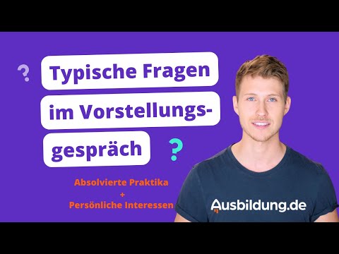 7 typische Fragen im Vorstellungsgespräch ❓