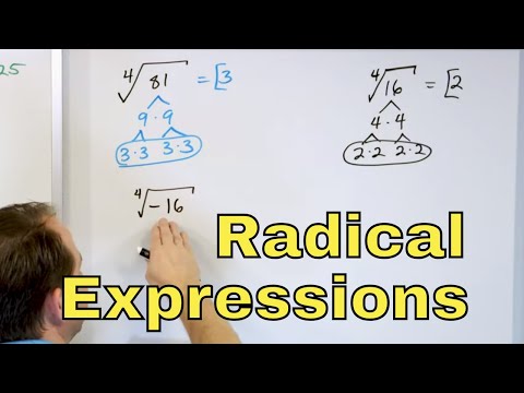 05 - Cube Roots and Higher Radical Expressions - Part 1