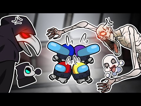 SCP 096 &amp; BABY 096  vs  SCP 049 &amp; BABY SCP 049 &amp; GHOSTBUSTERS  EP.4 I Among Us Animation