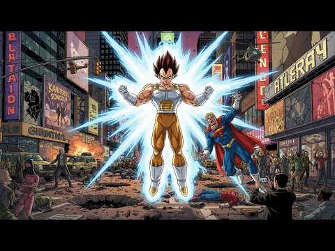 What if Vegeta Enters The Boys Universe?