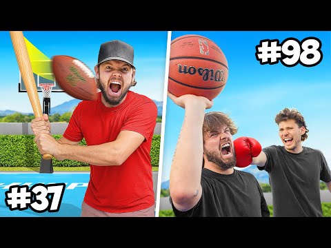 Playing 100 Sports in 24 Hours Challenge!