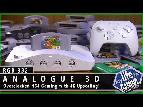 Analogue 3D - Overclocked N64 Gaming with 4K Upscaling! :: RGB332 / MY LIFE IN GAMING