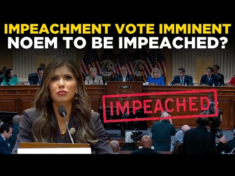 Kristi Noem Impeachment LIVE: US Congress Decides Fate of DHS Secretary Amid ICE Crisis