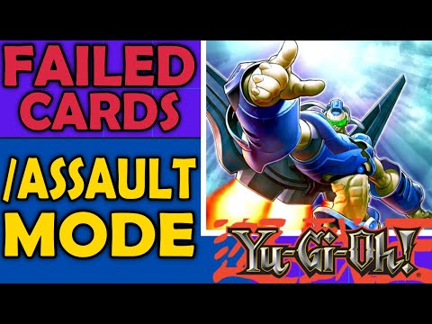 Assault Mode Monsters - Failed Cards and Mechanics in YuGiOh