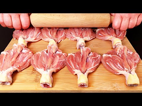 A dinner that drives the world crazy❗️BUTTERFLY CHICKEN. Recipe from France🔥