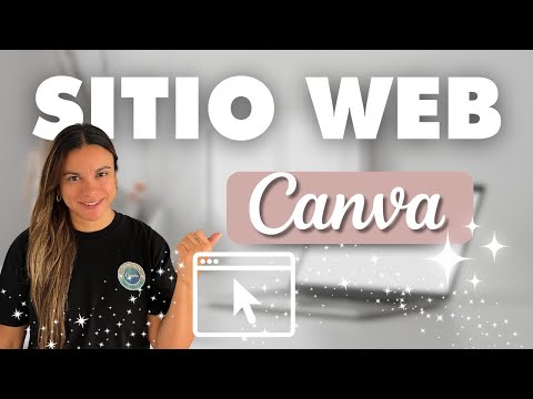 😍How to make a WEBSITE with CANVA / Canva Tutorial
