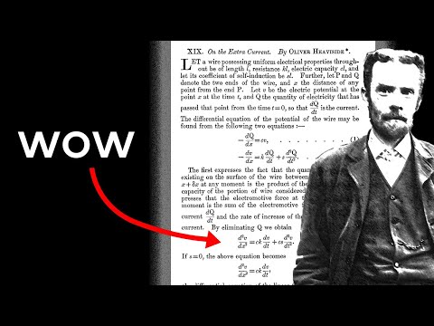 The Story of the Telegrapher's Equations - from nowhere an unknown genius solves transmission lines