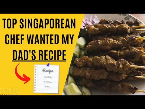 SECRET REVEALED: Dad's Legendary Malaysian Lamb Satay + Homemade Peanut Sauce