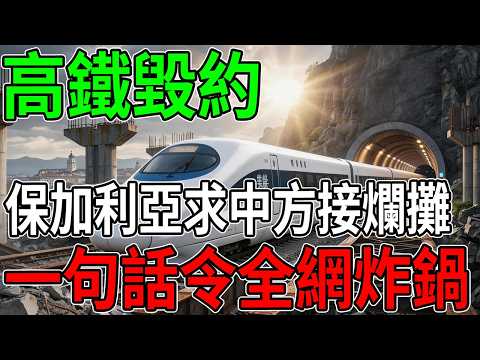 撕毀中國36億高鐵大單！保加利亞淪為鋼筋廢墟後悔了，回頭求救中方「這句回覆」全網炸鍋#保加利亞 #中國高鐵 #基建狂魔 #歐盟 #地緣政治 #爛尾工程 #一帶一路 #中歐關係 #索非亞 #布爾加斯 #